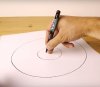 Как быстро нарисовать идеально ровный круг